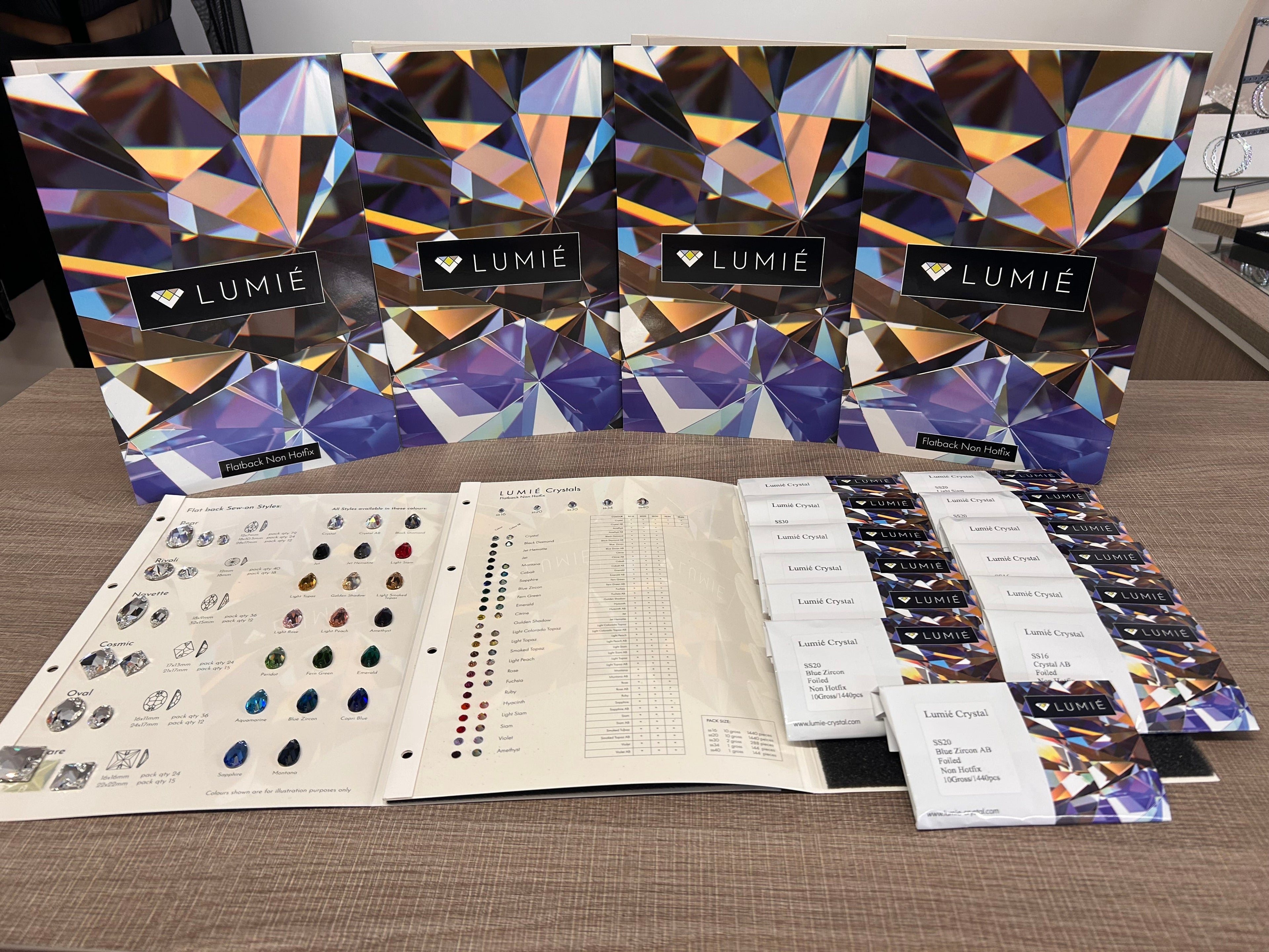 A premium selection of professional dance crystals and rhinestones, featuring the Empress and Aurora collections at Blackpool Dance Store.