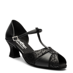2002 - Black NotCalf/Black Snake Comfort Fit | International Dance Shoes — image 1