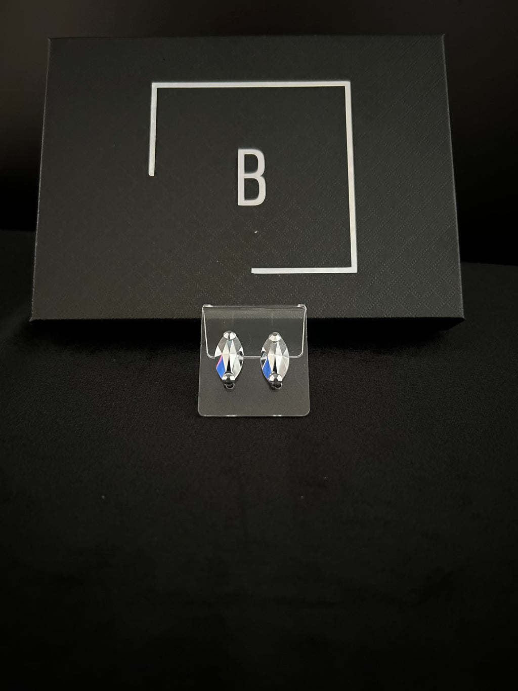 Navette Stud Earrings