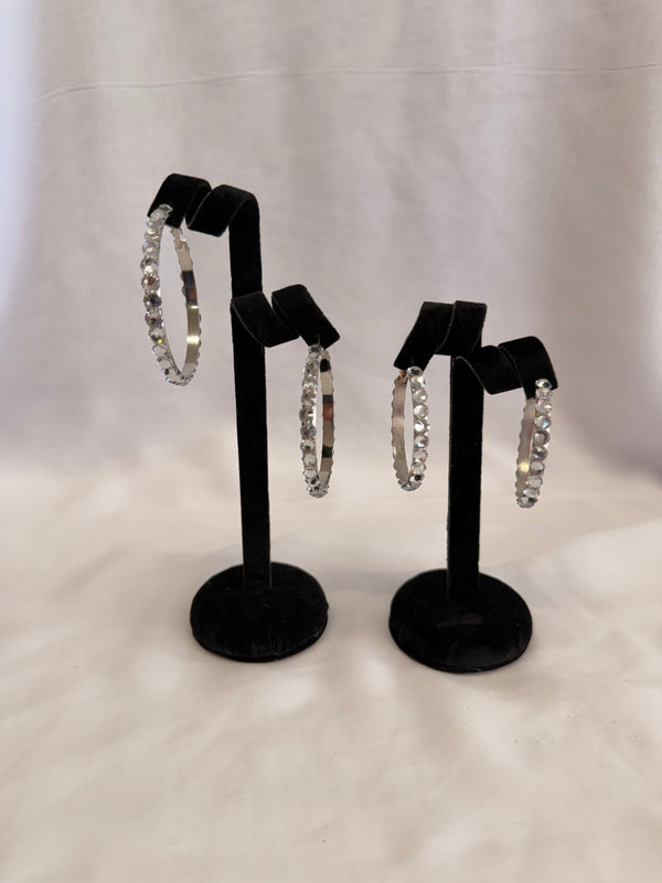 Skinny Hoop Earrings