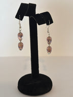 2 Drop Earrings in Pear drop