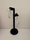 Cutout Hoop Earring