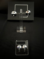 Round Stud Earrings