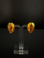 Pear Drop Stud Earrings