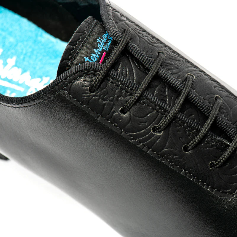 F33 Black Fiori Men's Latin Dance Shoes | International Dance Shoes