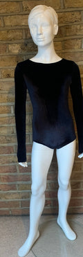 "Essentials" Smooth Velvet Leotard