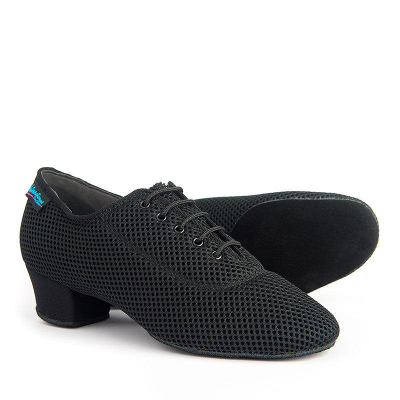 Heather Split-Sole AirMesh ladies practice shoe — side view, International Dance Shoes