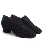 Heather Split-Sole AirMesh ladies practice shoe — three-quarter view, International Dance Shoes