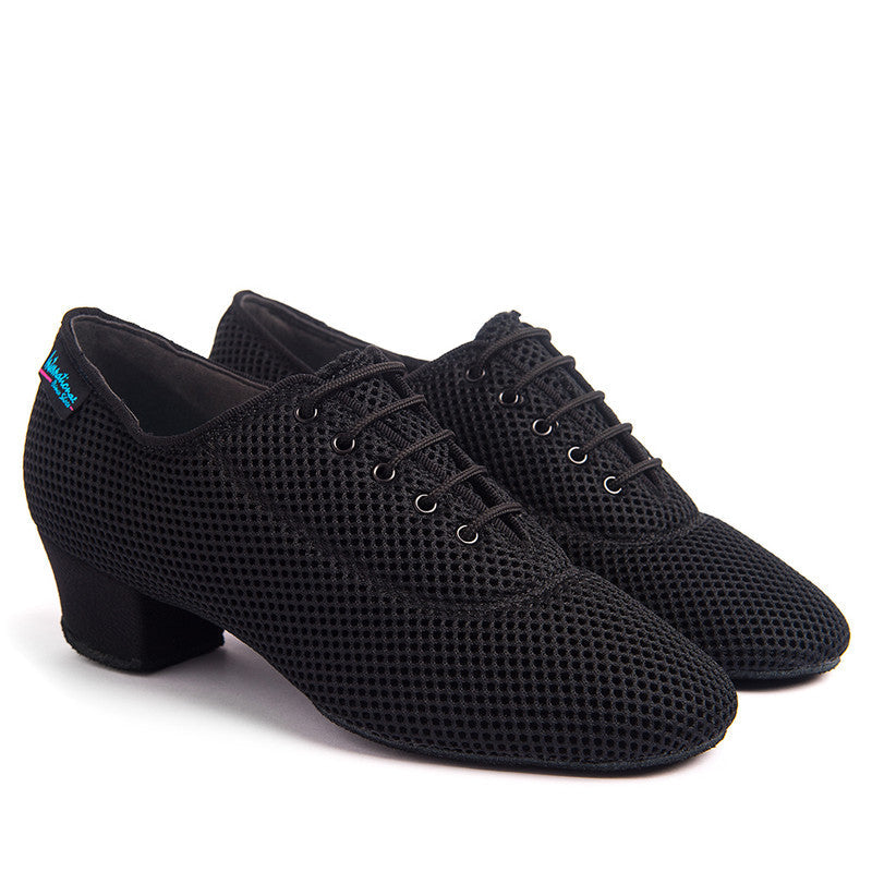 Heather Split-Sole AirMesh ladies practice shoe — three-quarter view, International Dance Shoes