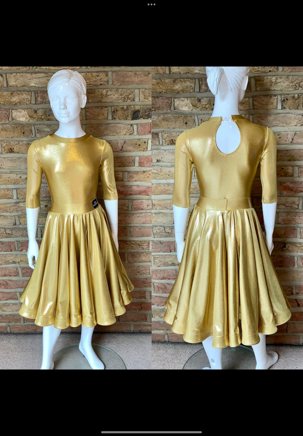 Shine Latin Two Piece Set