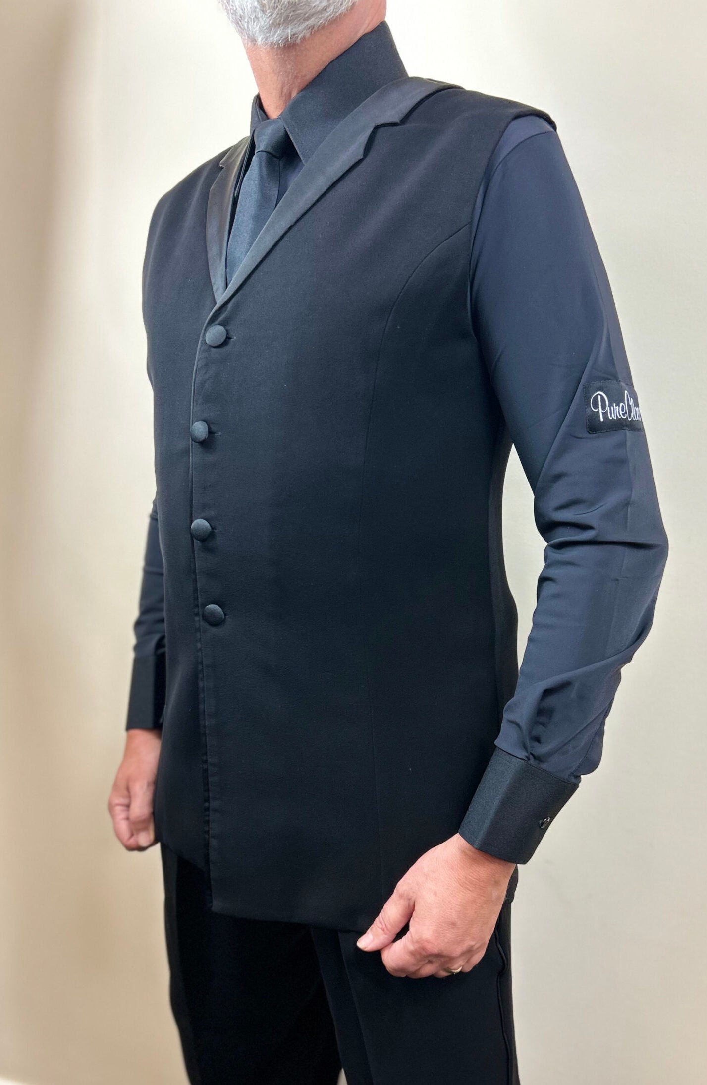 Pure Class - Sleeveless Full Stretched Back Jacket