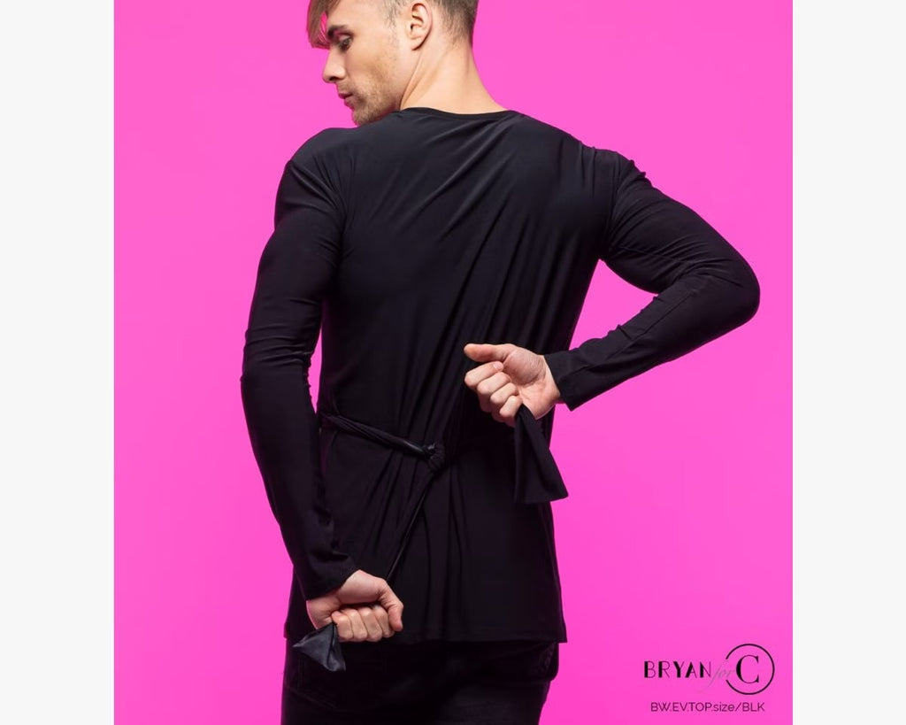 Bryan for Chrisanne Clover Men's Everett Latin Dance Top
