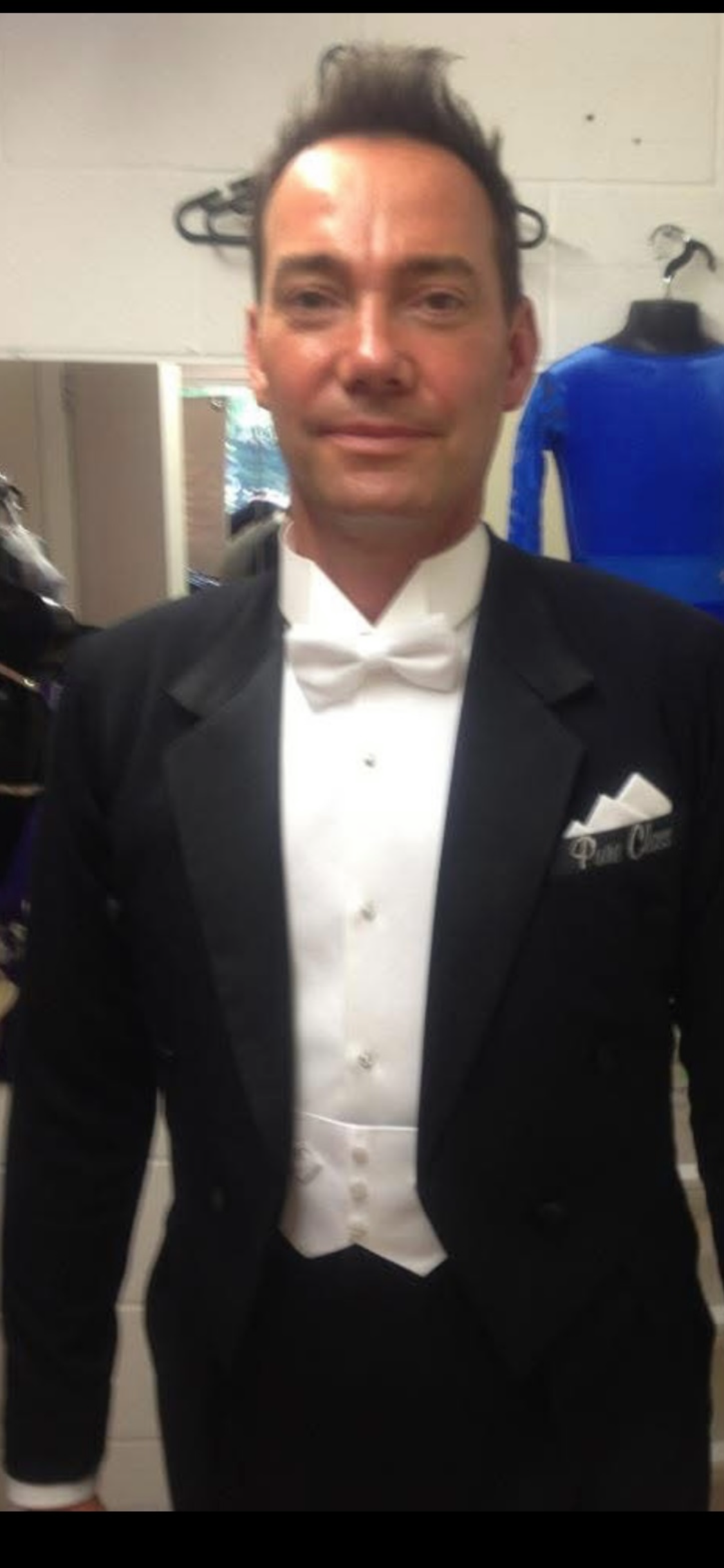 Craig Revel Horwood and professionals in Pure Class tailsuits