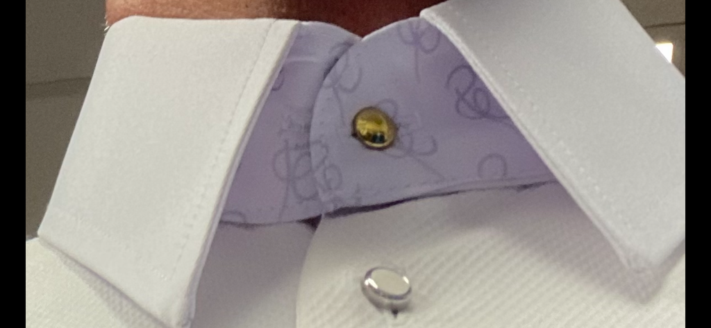 Pure Class Detachable Satin Collar