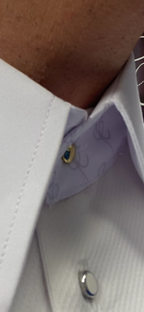 Pure Class Detachable Satin Collar