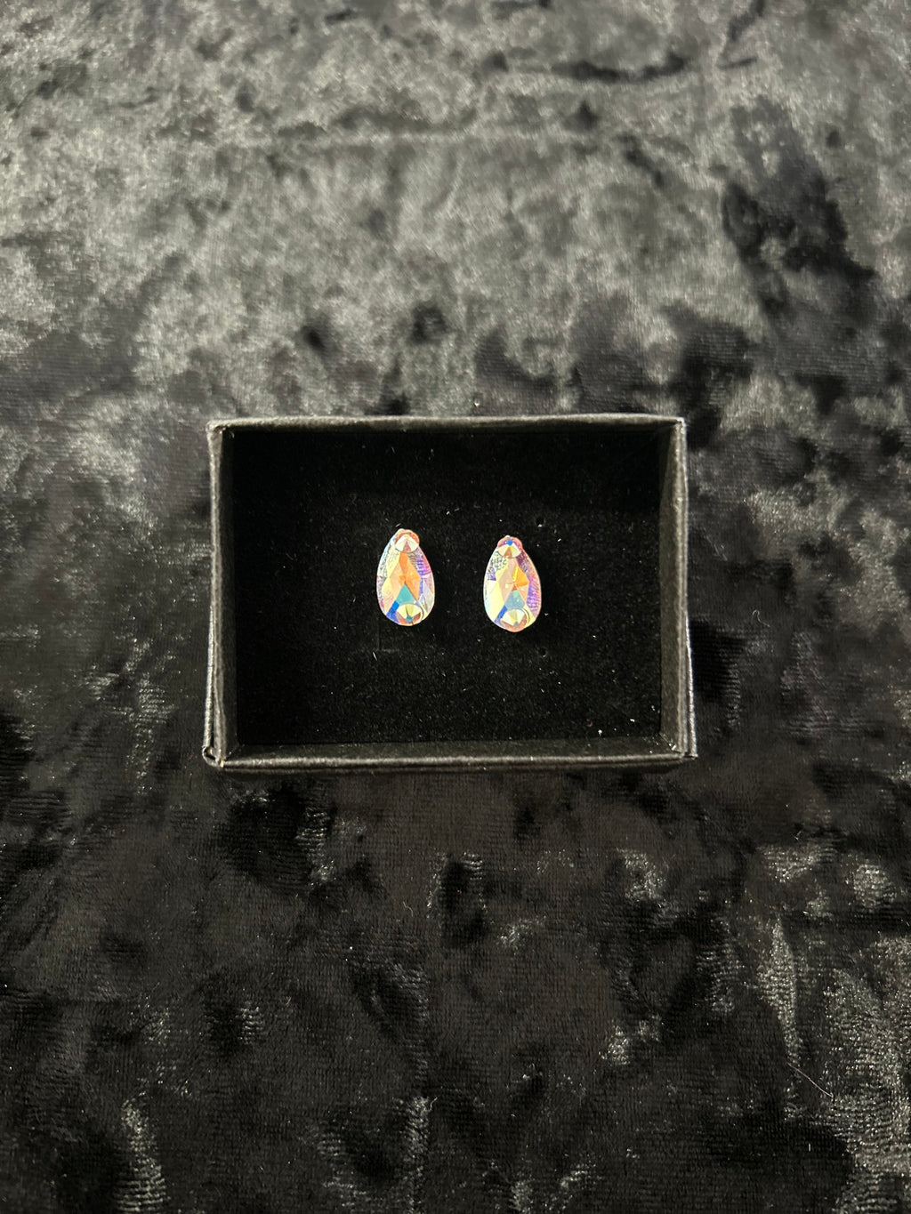 Pear Drop Stud Earrings