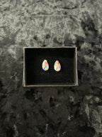 Pear Drop Stud Earrings