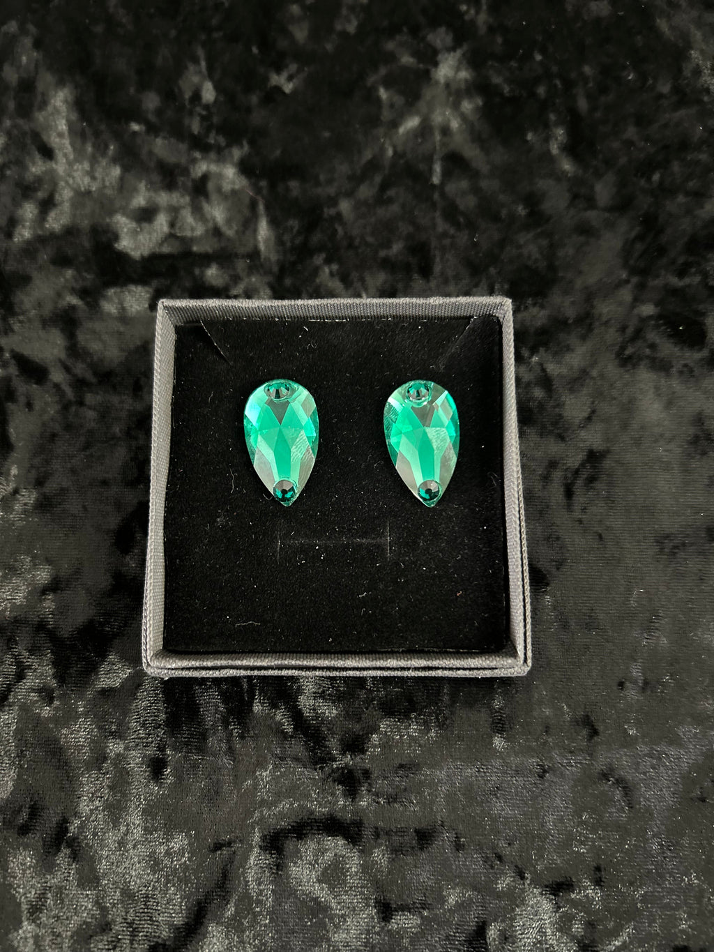 Pear Drop Stud Earrings