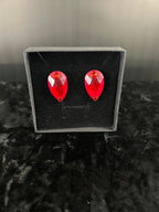 Pear Drop Stud Earrings