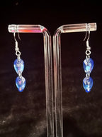 2 Drop Earrings in Pear drop