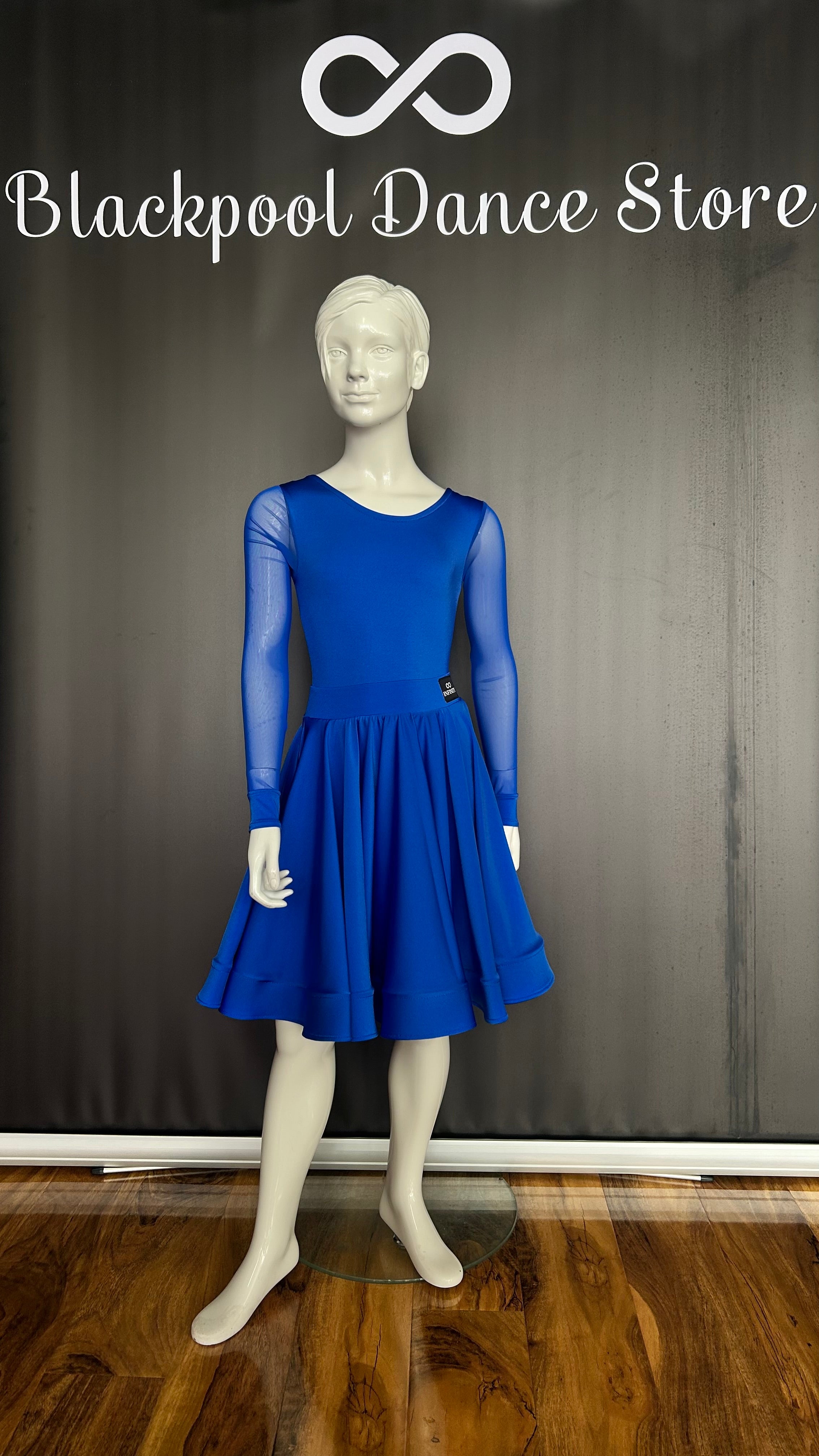 Victoria Three Piece Set — Cobalt Blue - Age 7-8