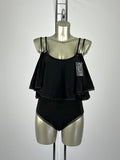Pure Class - Ruffled Overlay Dance Leotard