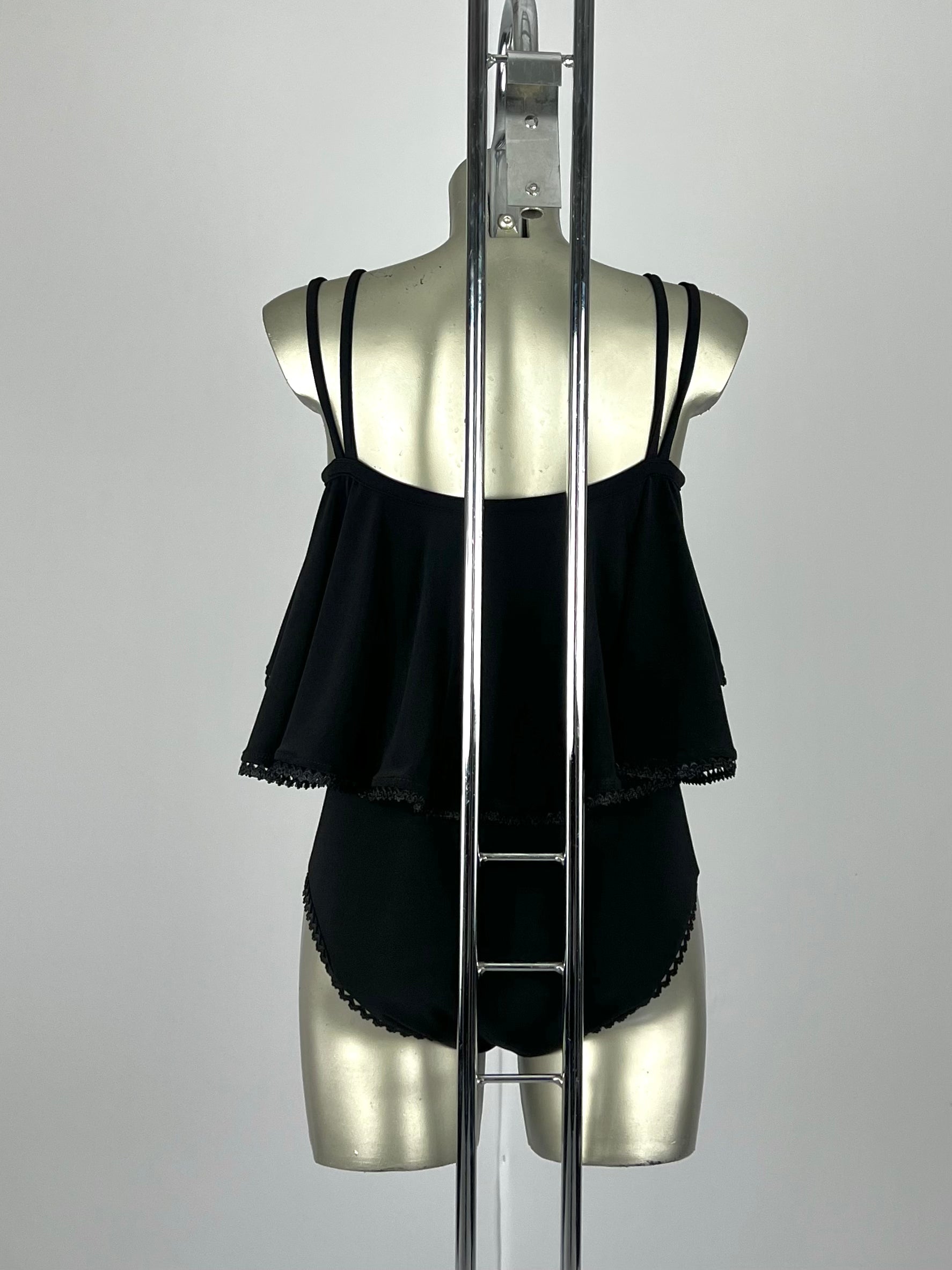 Pure Class - Ruffled Overlay Dance Leotard