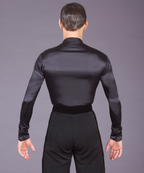 DSI Stretch Satin Latin Shirt