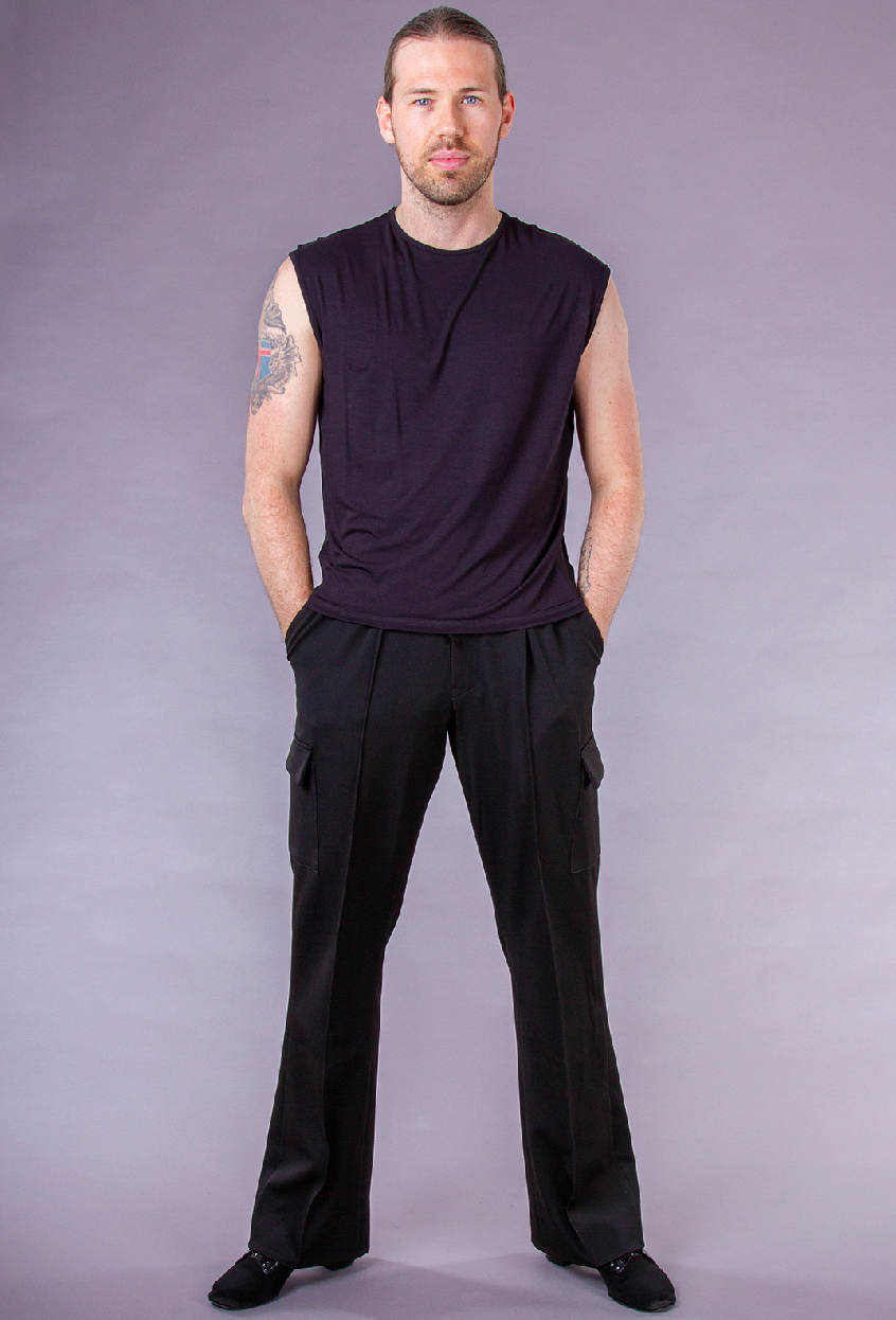 DSI Black Sleeveless Practice T-Shirt