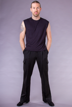 DSI Black Sleeveless Practice T-Shirt