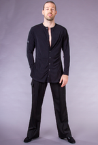 DSI Black Practice Shirt with Buttons