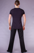 DSI Black Slim Fit T-Shirt (Nylon / Lycra)