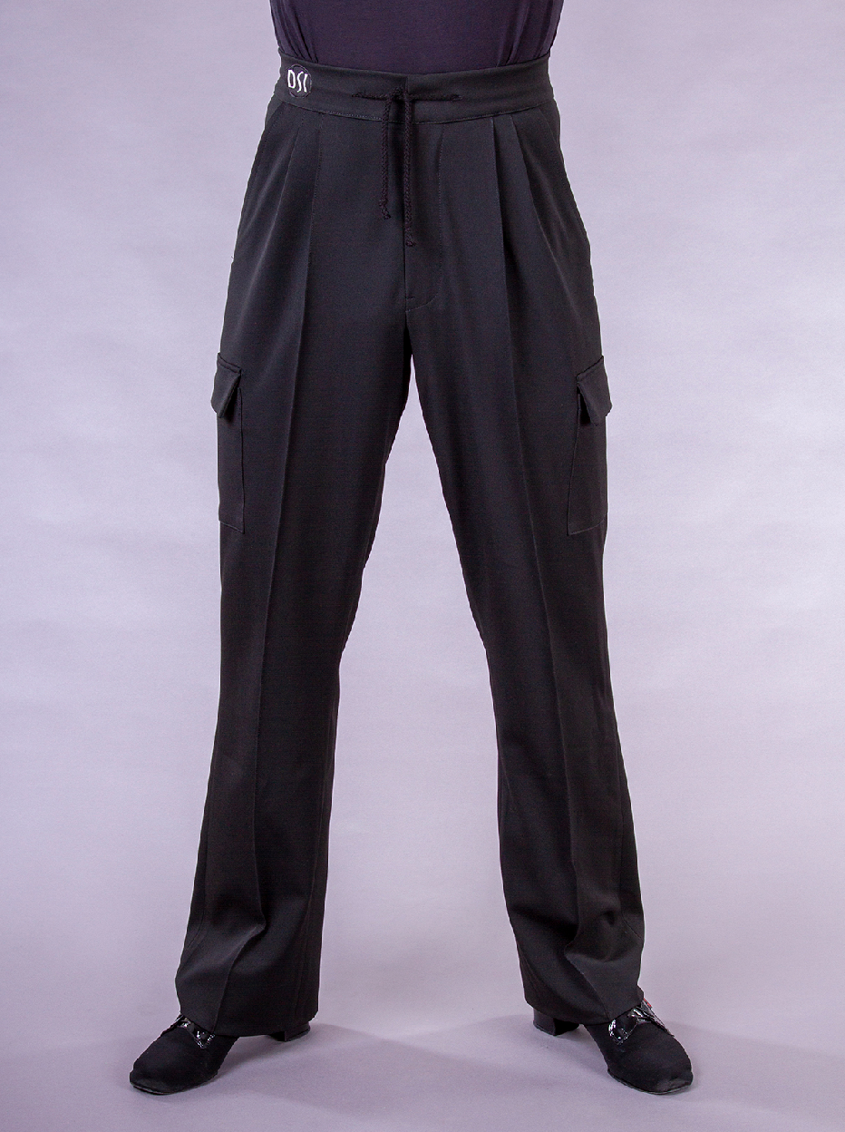 DSI Black Cargo Practice Trousers – Straight Leg