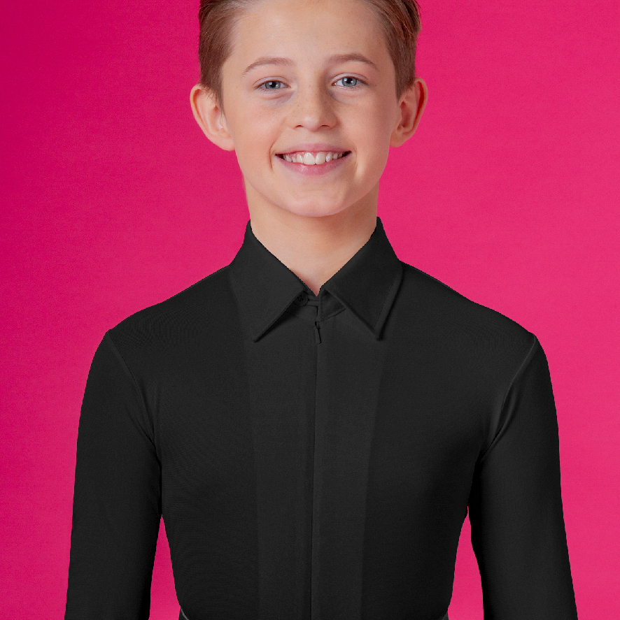 DSI - Boys competition shirt with zip