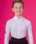DSI - Boys competition shirt with buttons