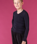DSI -Boys long sleeve v-neck top