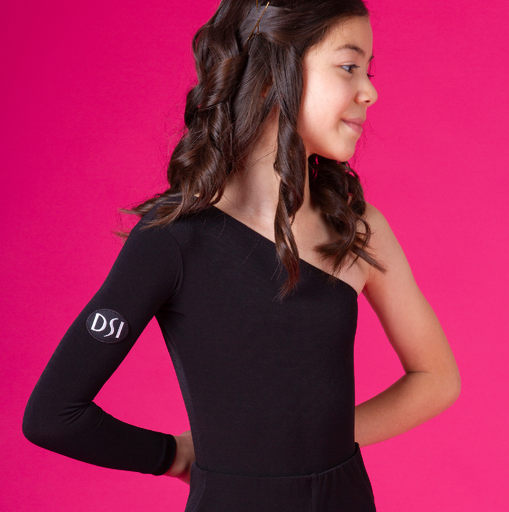 DSI - Girls Alegra One-Shoulder Leotard