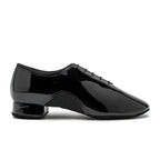 Romeo Men's Ballroom Shoes split-sole and wrap-around toe construction view by Blackpool Dance Store