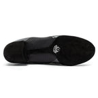 Romeo Men's Ballroom Shoes split-sole and wrap-around toe construction view by Blackpool Dance Store