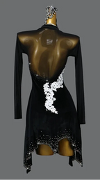 Velvet Latin Dance Competition Dress
