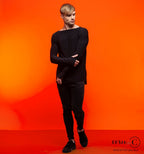 Ewan men's Latin top — full-length view