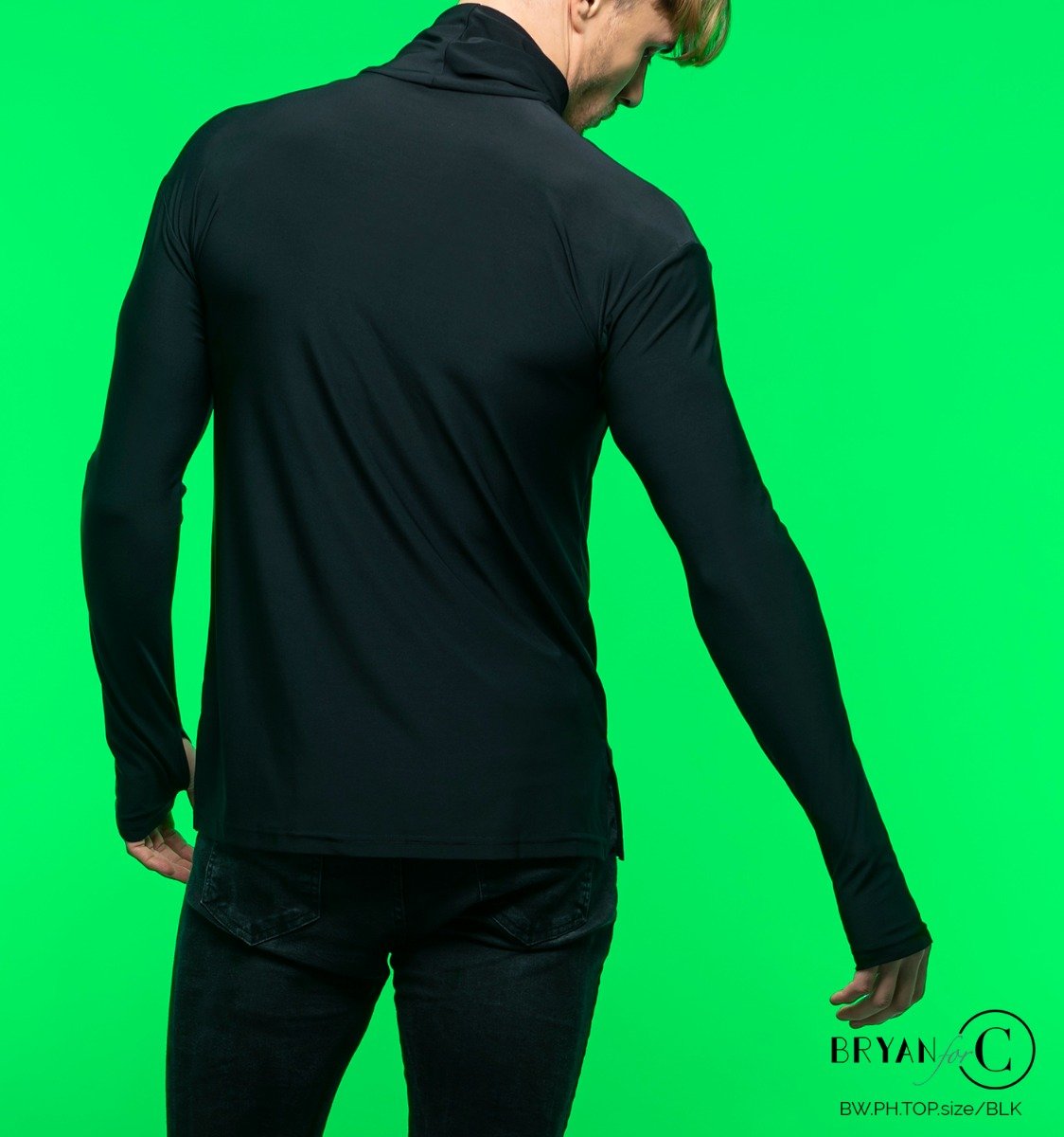 Back view of the Phoenix men's Latin top