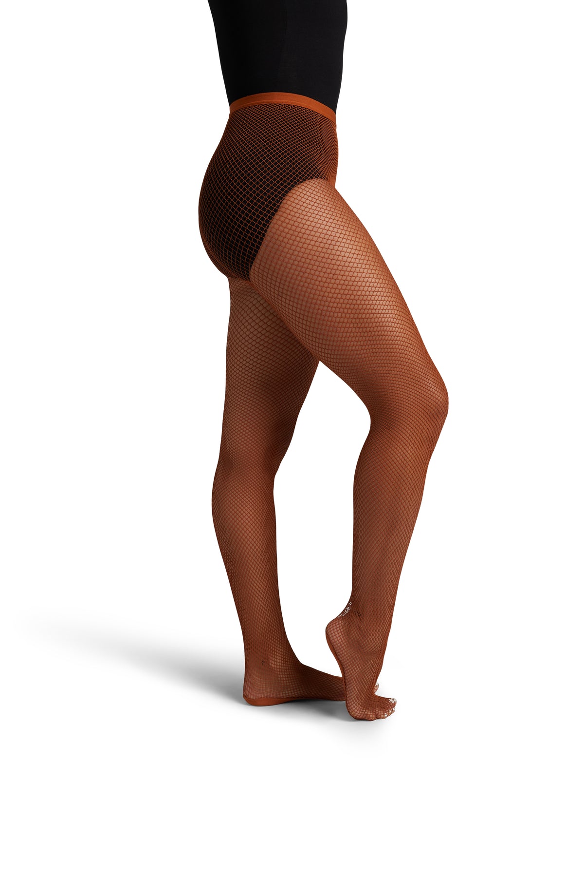Capezio 3000 Professional Fishnet Tights in Toffee