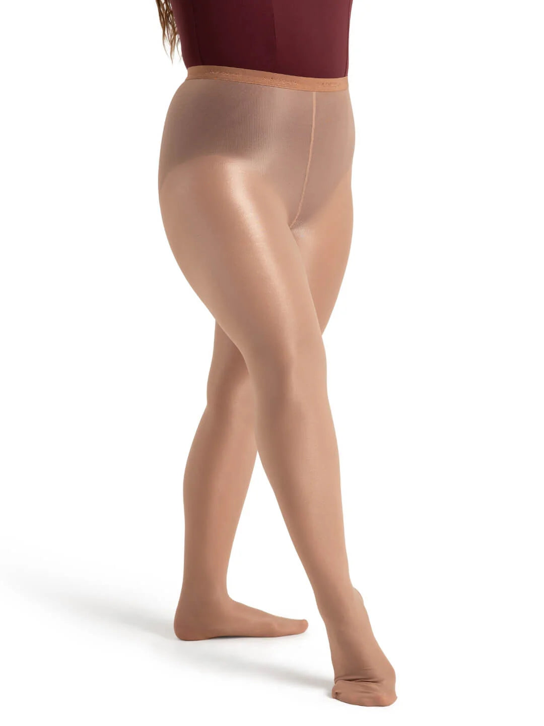Capezio Ultra Shimmery Footed Tight