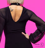 Back detail of the Carmen for Chrisanne Clover Audrey dress