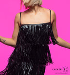 Carmen for Chrisanne Clover Carmen dress — fringe detail