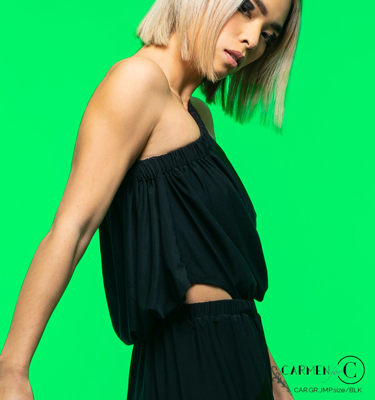 Greta jumpsuit — side view