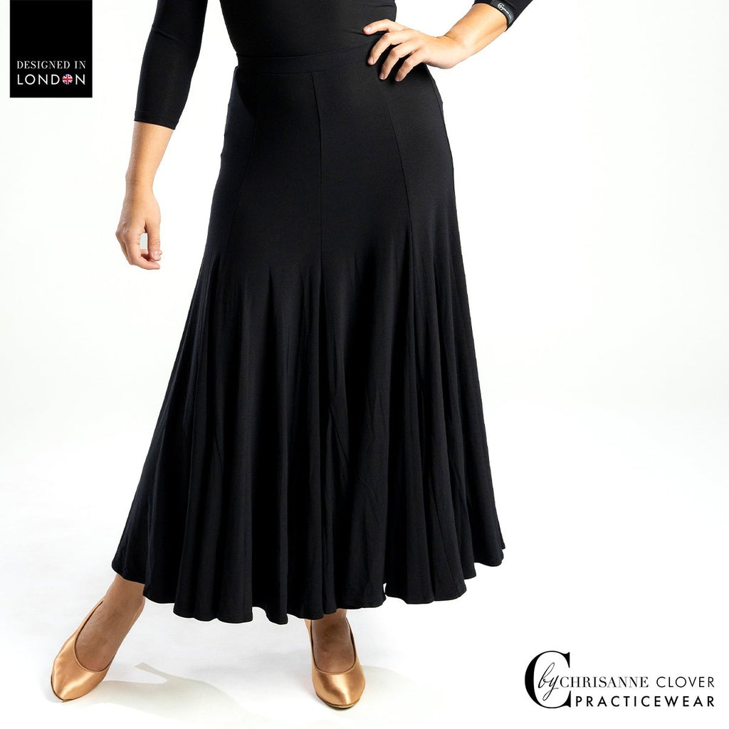Chrisanne Clover Capella Ballroom skirt — side view