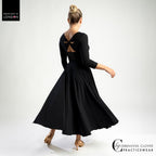 Chrisanne Clover Clio Ballroom skirt worn with the Gaia top