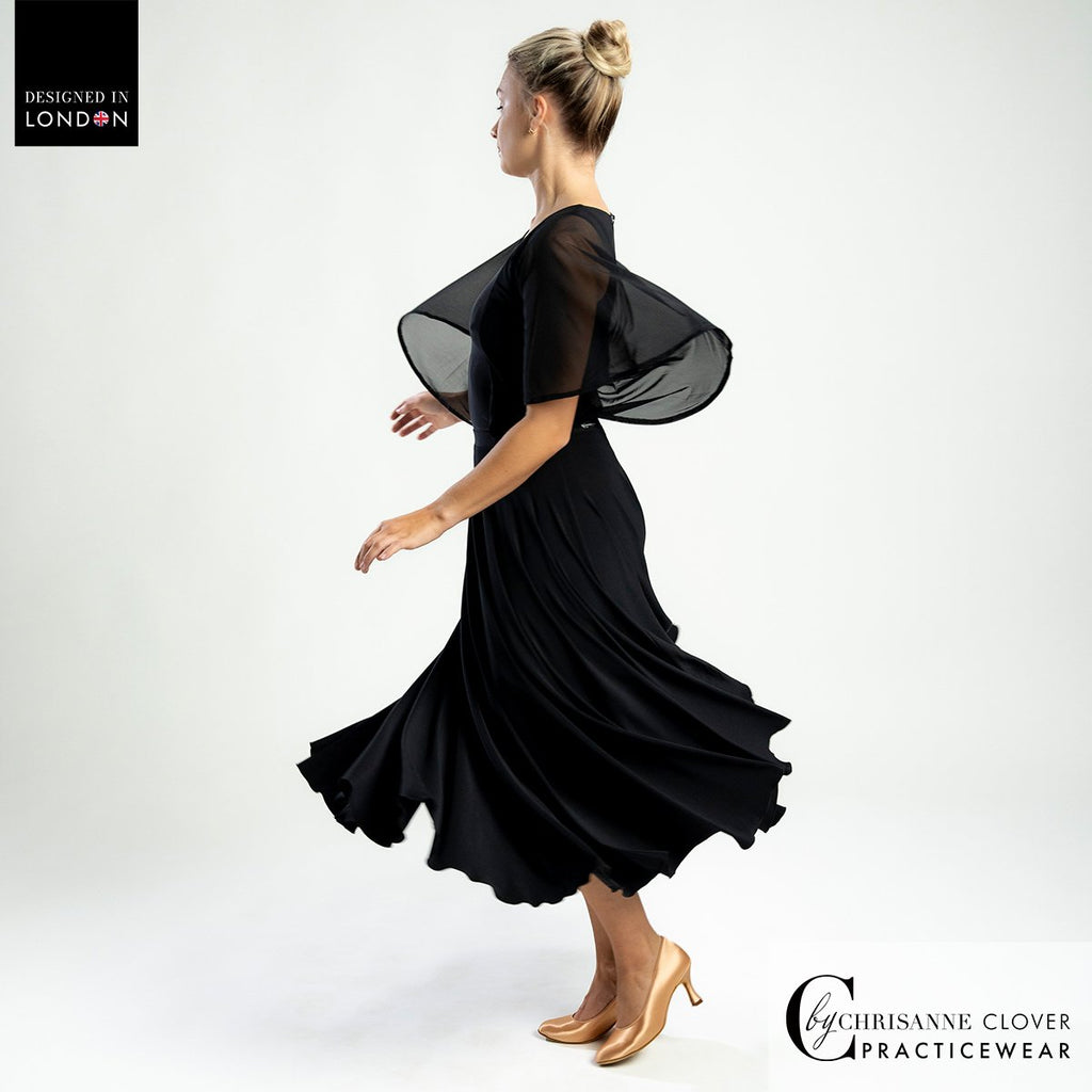 Chrisanne Clover Clio Ballroom skirt worn with the Galaxy top